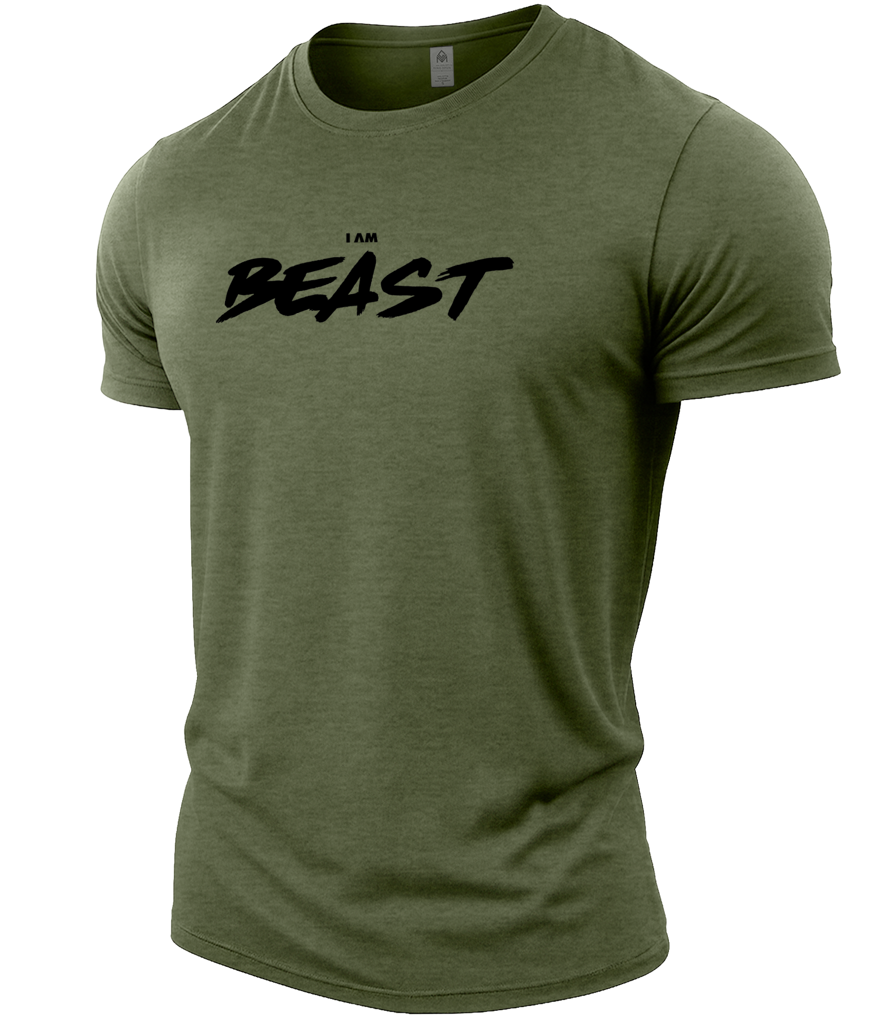 Heather Military Green | Angle