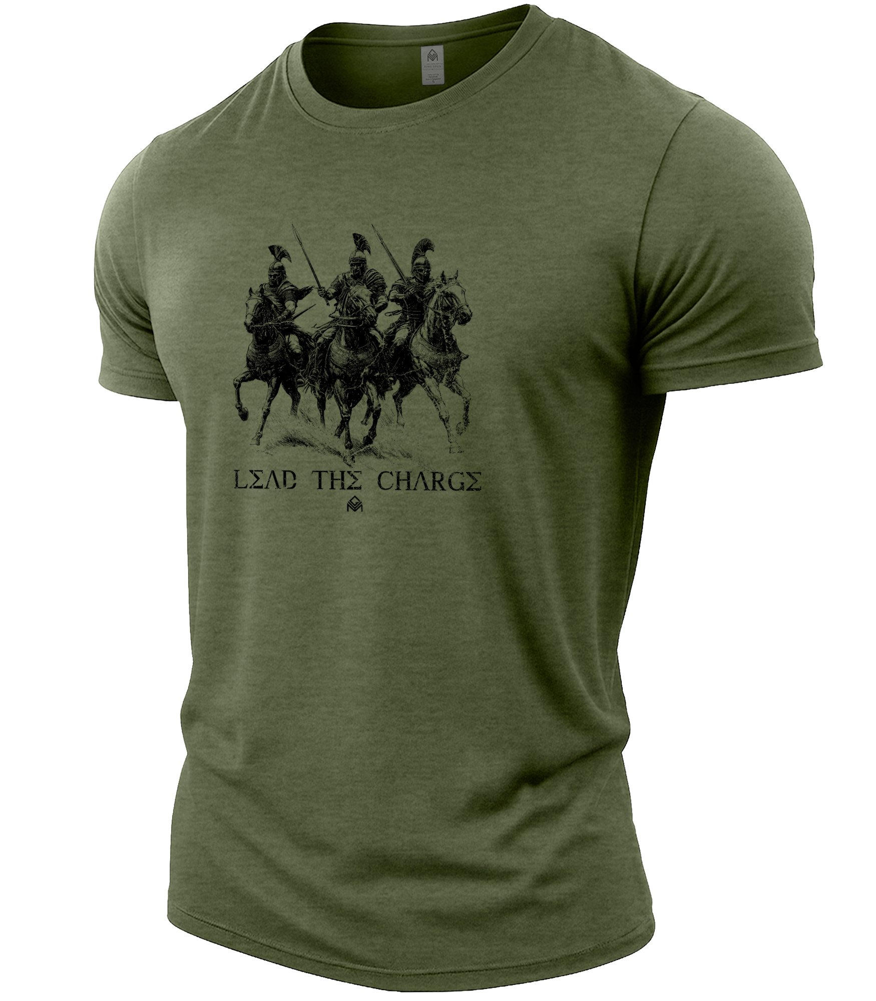 Heather Military Green | Angle