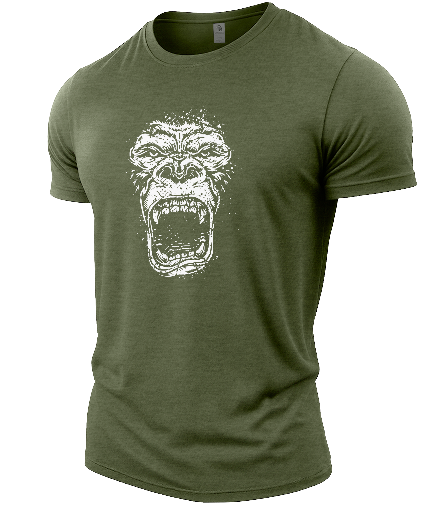 Heather Military Green | Angle