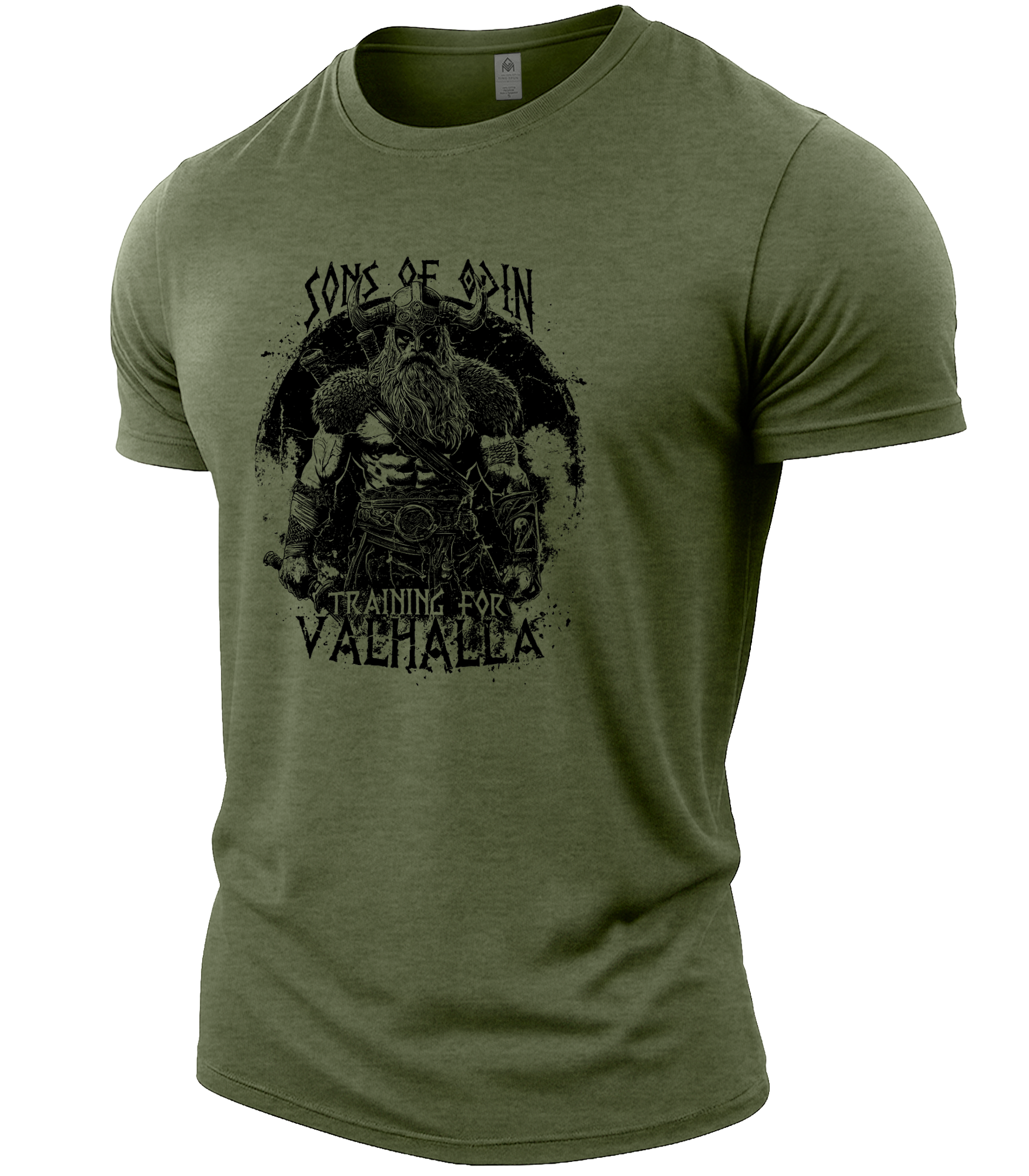 Heather Military Green | Angle