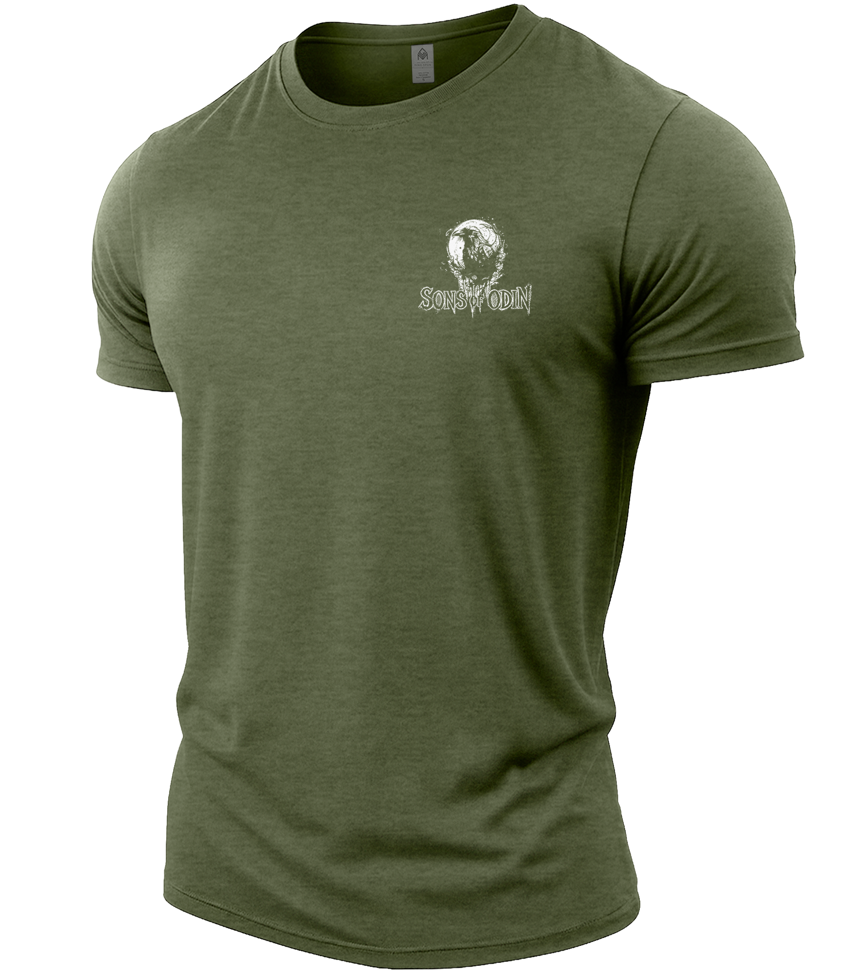 Heather Military Green | Angle