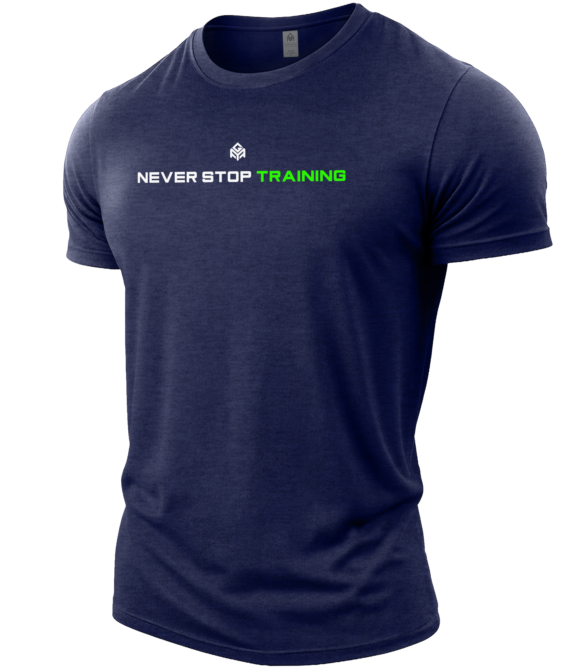 Heather Navy | Angle