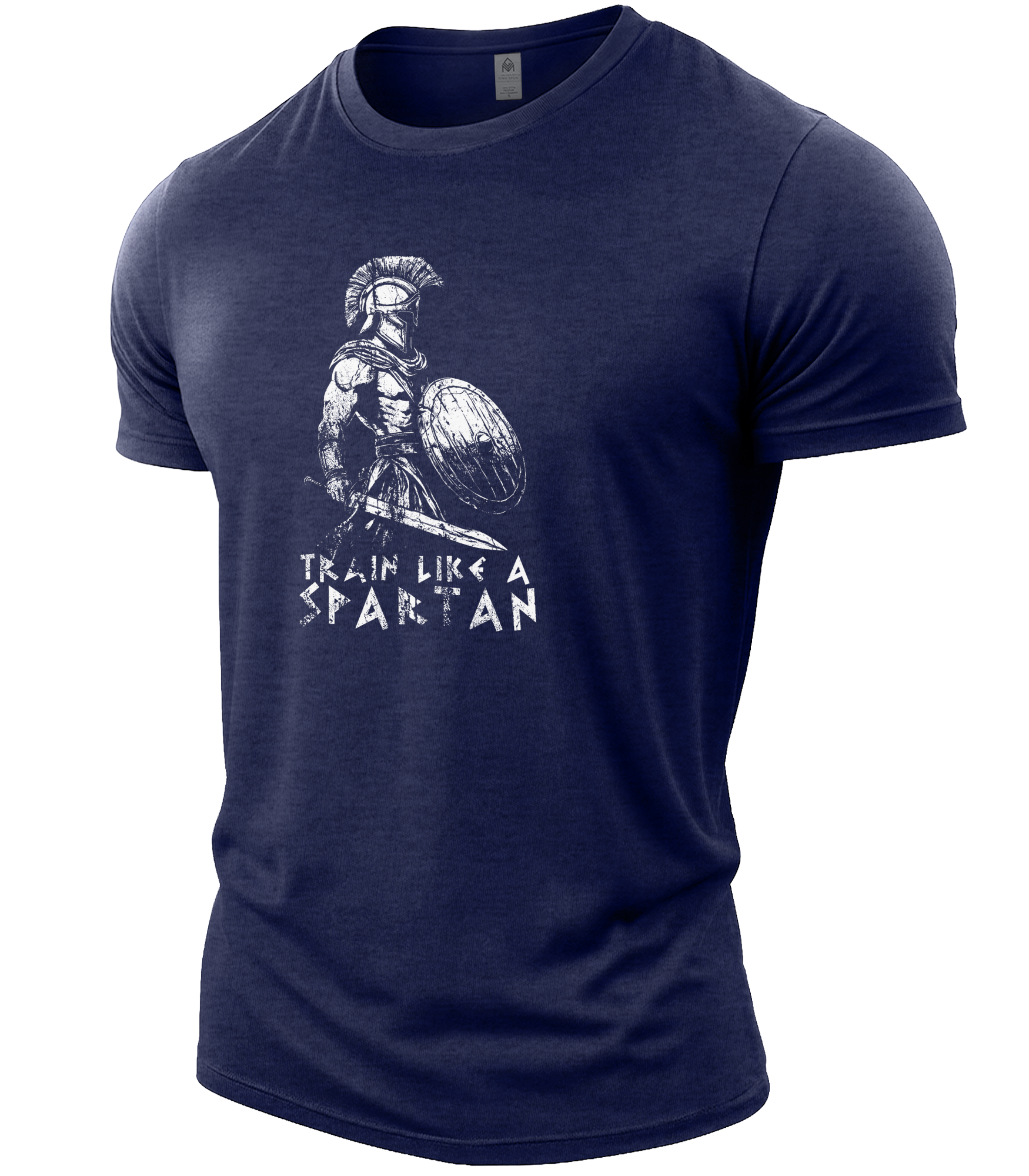 Heather Navy | Angle