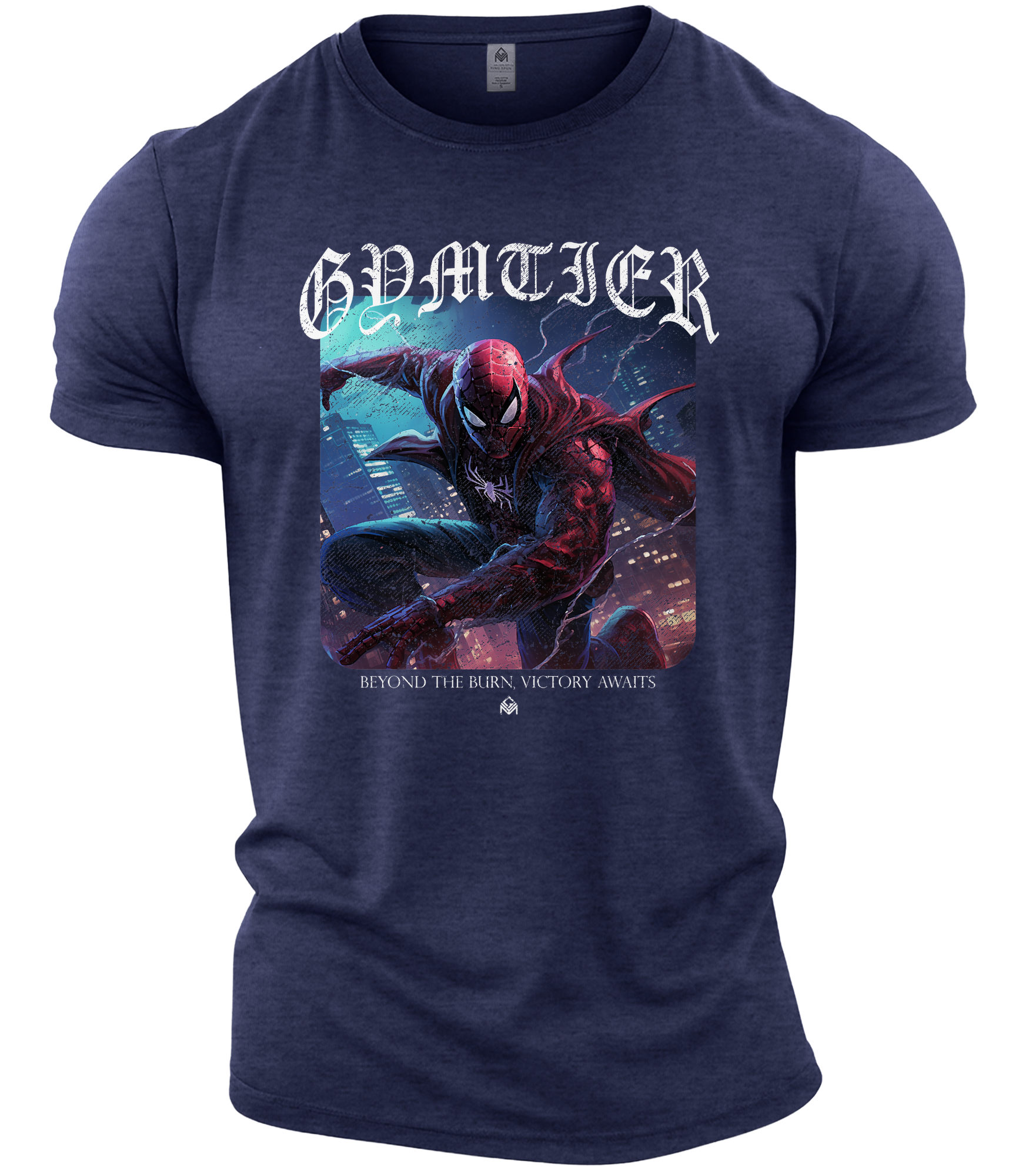 Heather Navy | Front