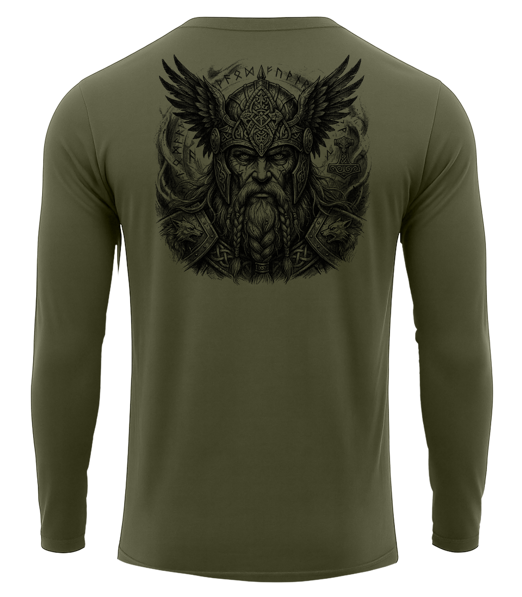 Military Green | Back