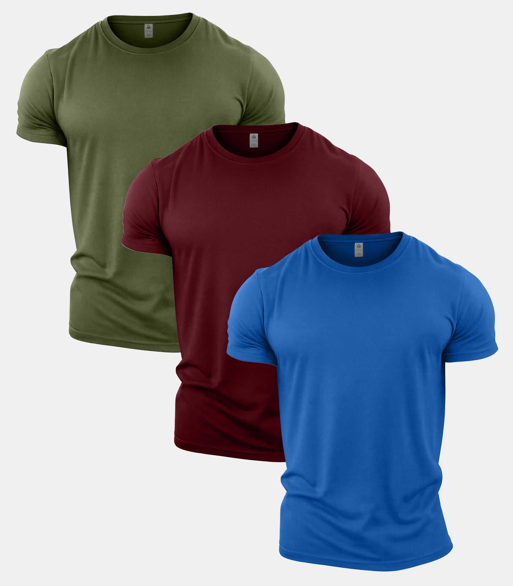 Multi Colour Crew Neck T-Shirt 3 Pack