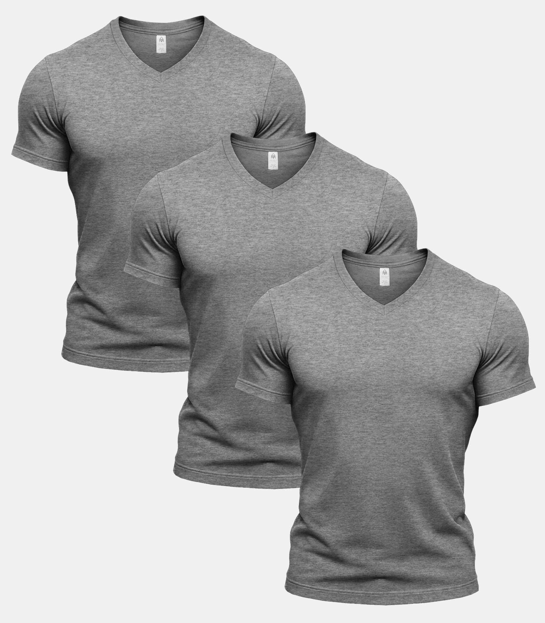All Sport Grey V-Neck 3 Pack