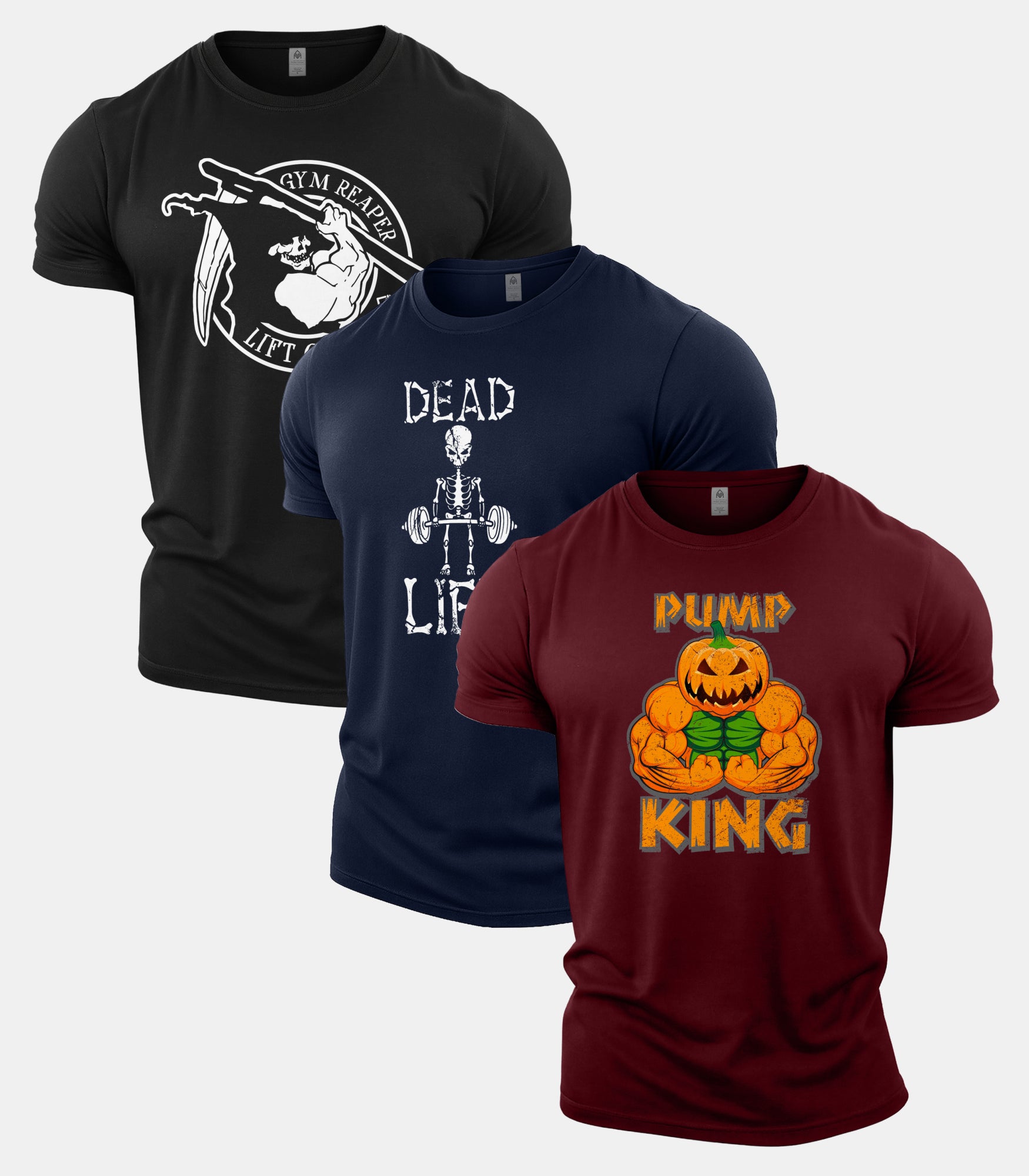 Halloween Gym T-Shirt 3 Pack