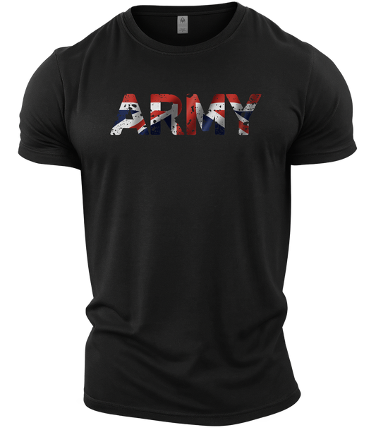 ARMY UK Flag - Gym T-Shirt