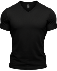 GYMTIER-VNECK-GD010 - BLAC