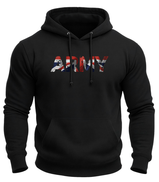 ARMY UK Flag - Gym Hoodie