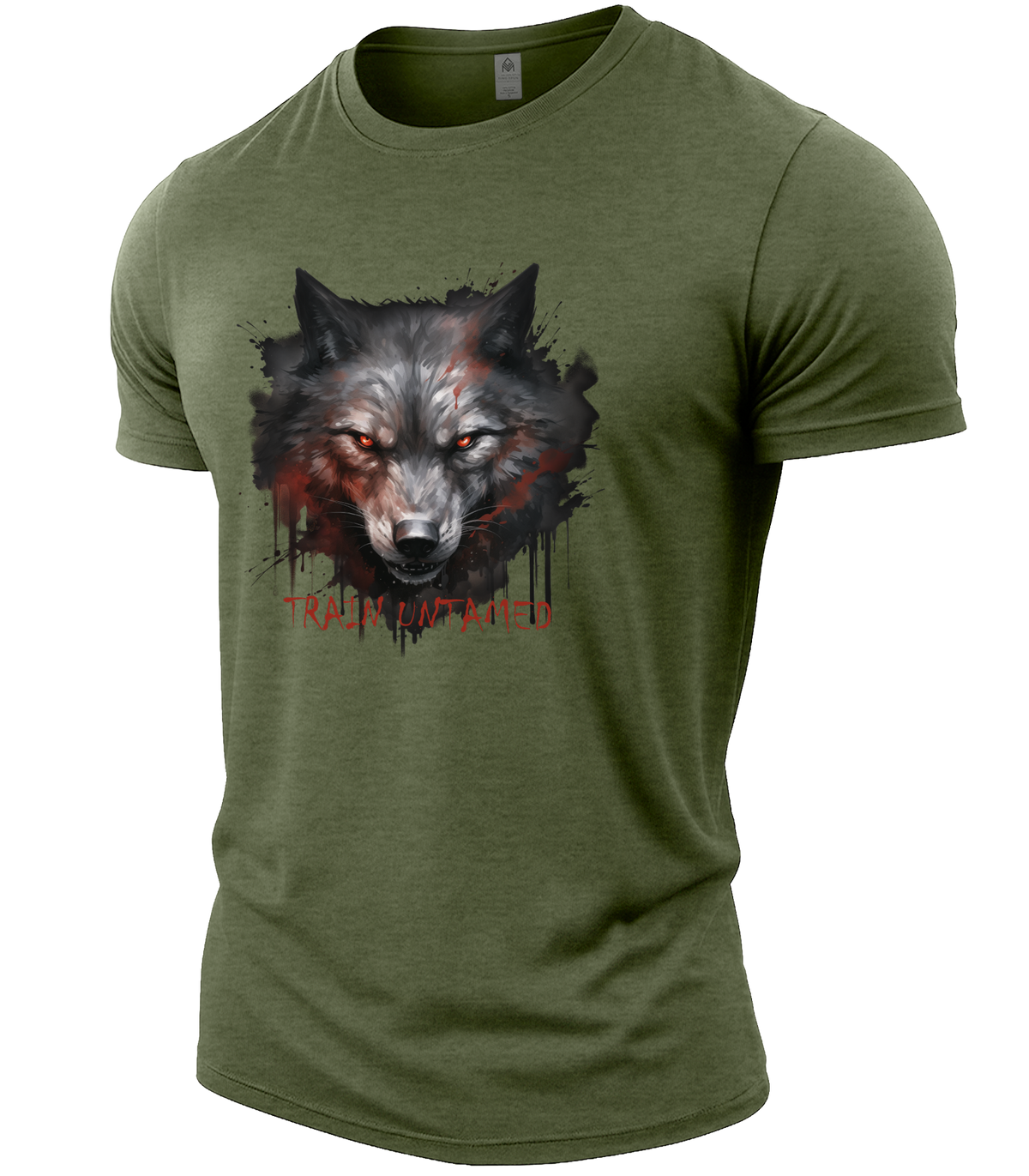 Heather Military Green | Angle