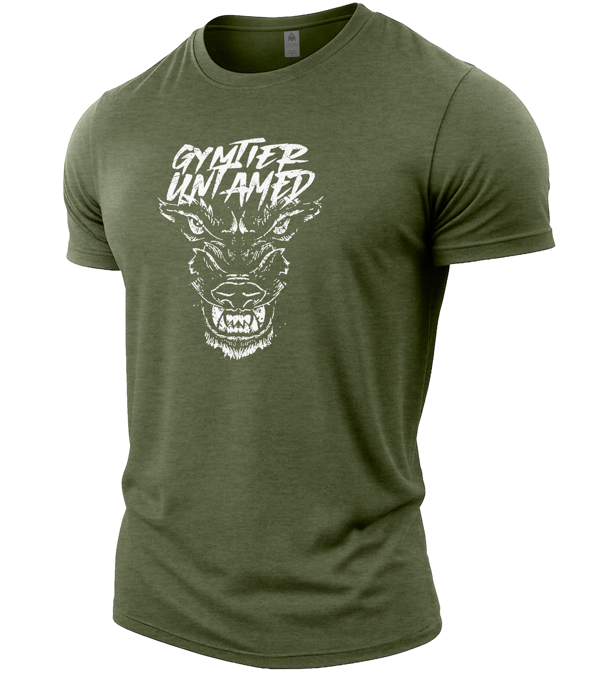 Heather Military Green | Angle