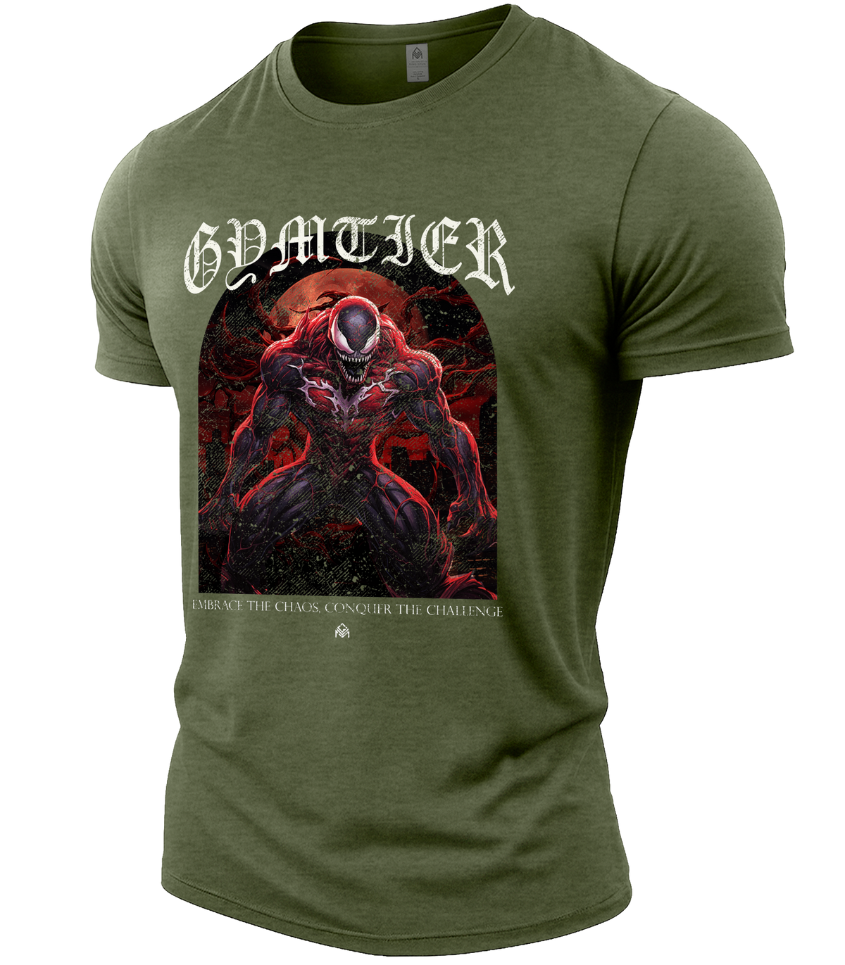 Heather Military Green | Angle