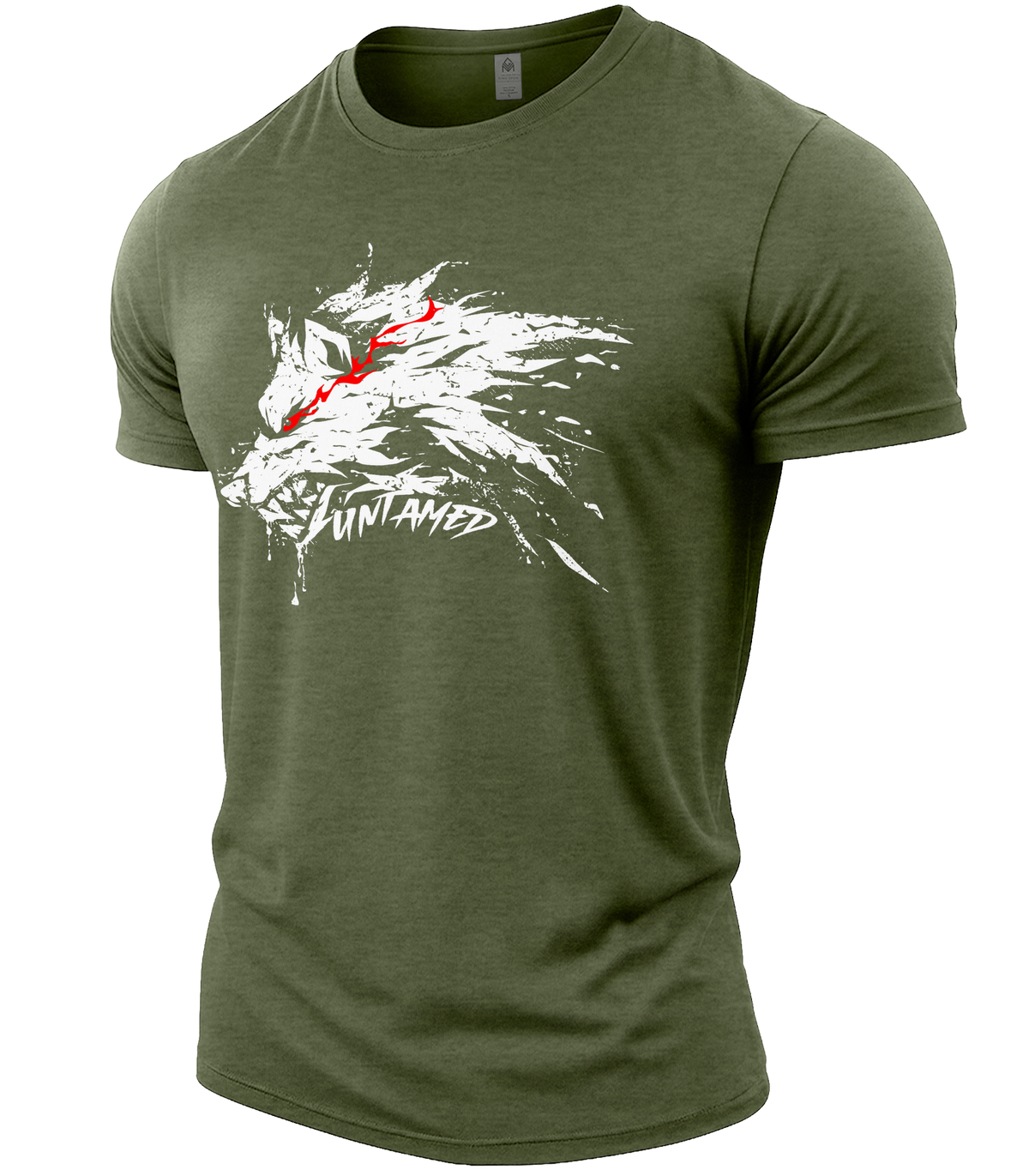 Heather Military Green | Angle