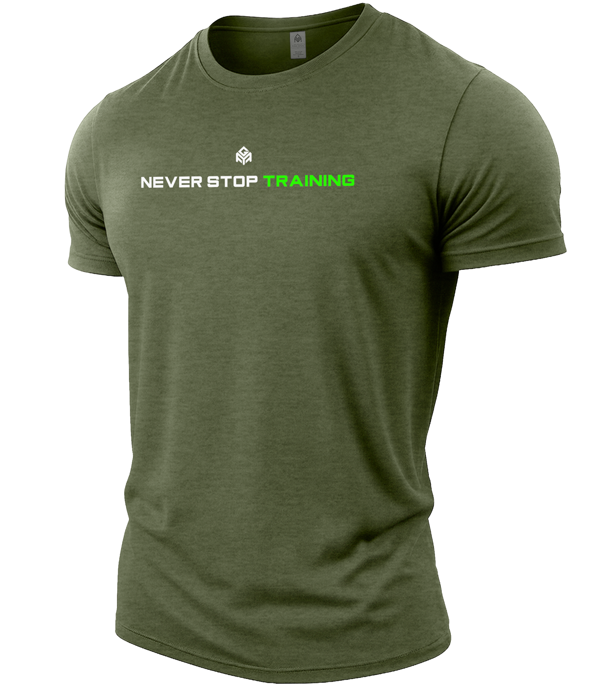 Heather Military Green | Angle