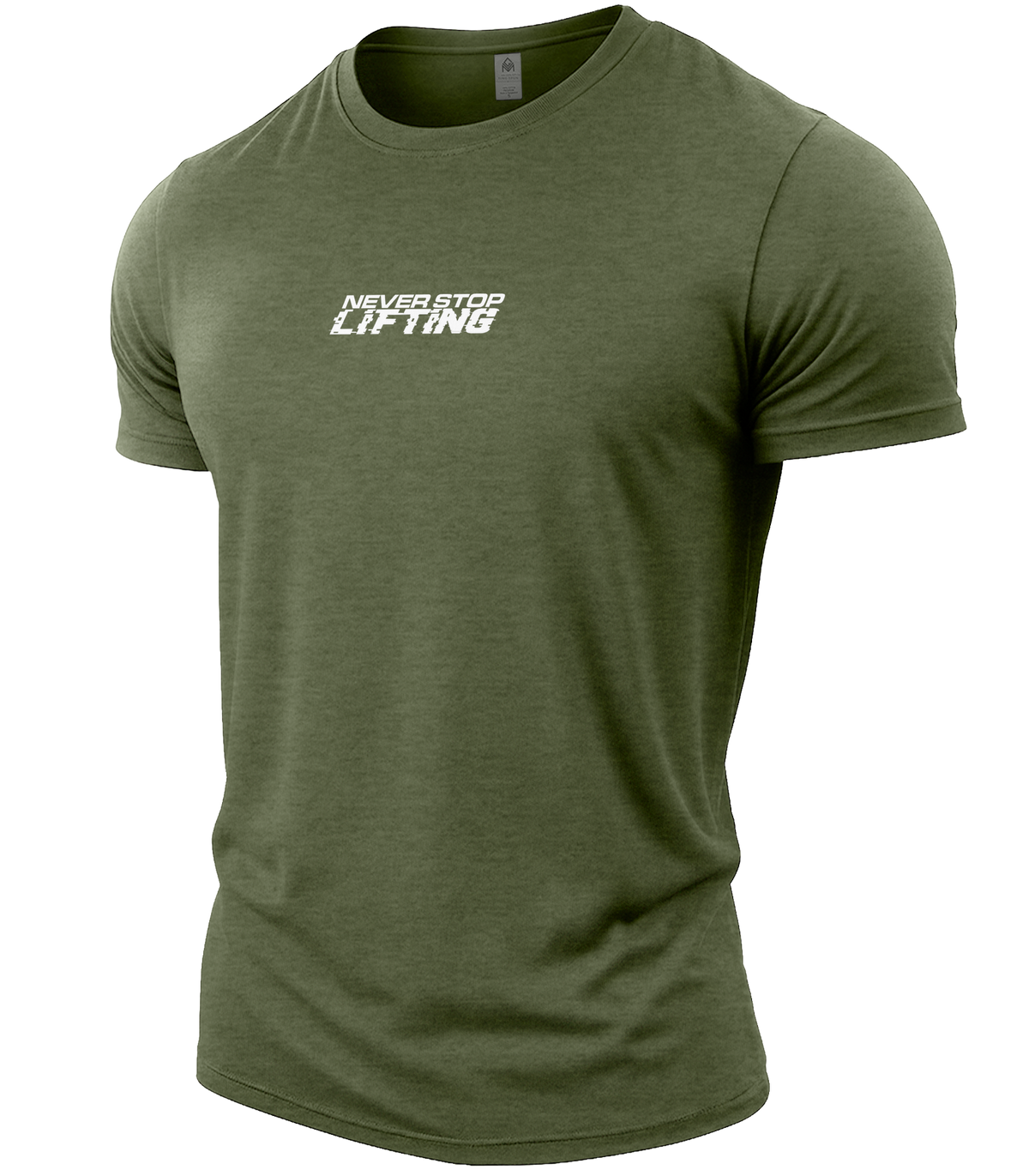 Heather Military Green | Angle
