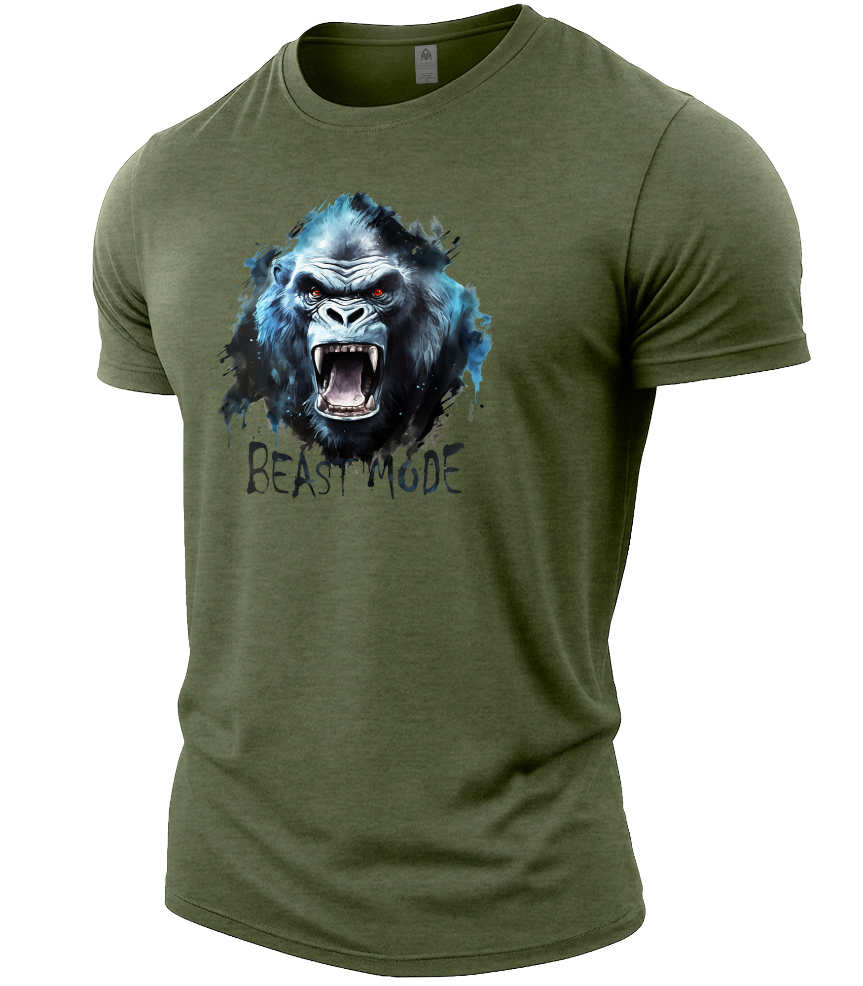 Heather Military Green | Angle