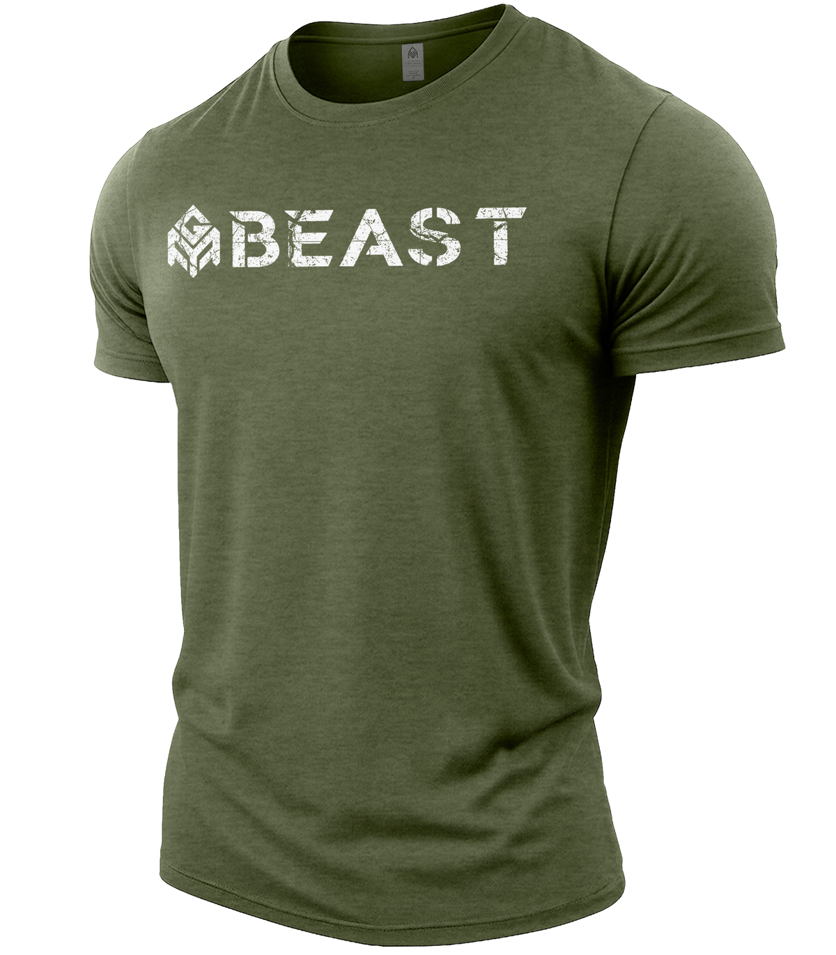 Heather Military Green | Angle