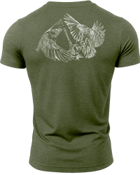 Heather Military Green | Back