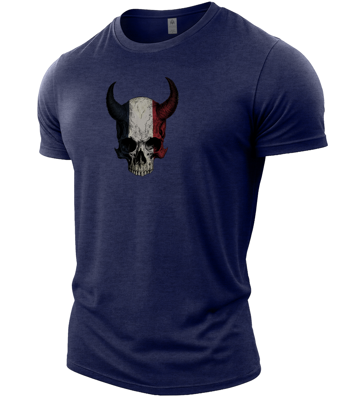 Heather Navy | Angle