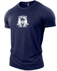 Heather Navy | Angle