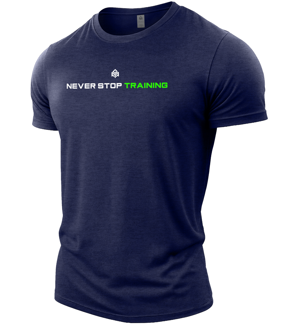 Heather Navy | Angle