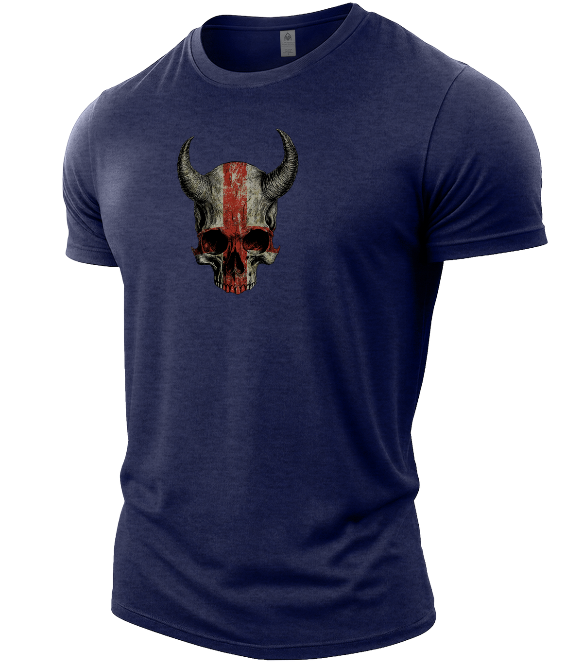 Heather Navy | Angle