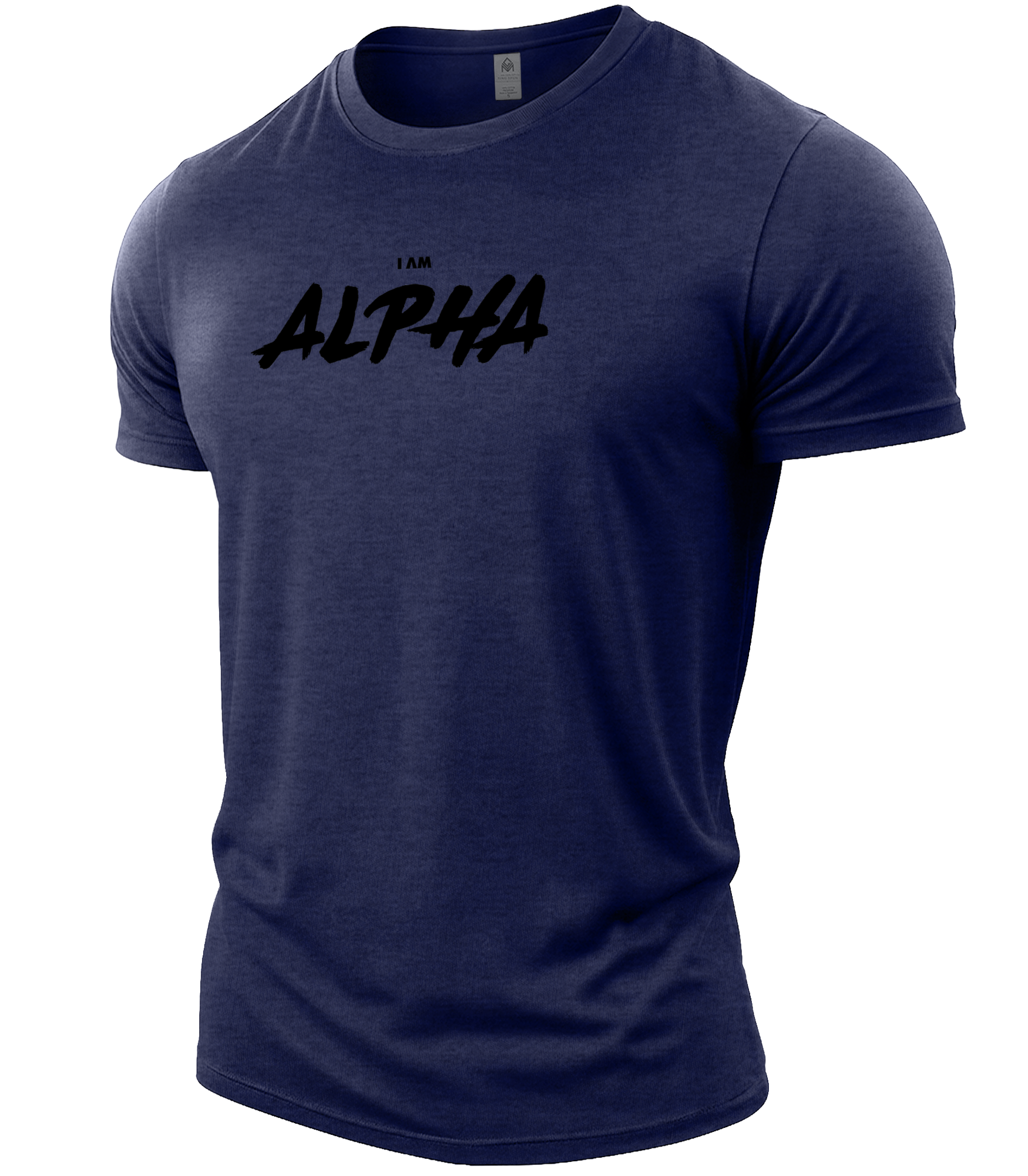 Heather Navy | Angle