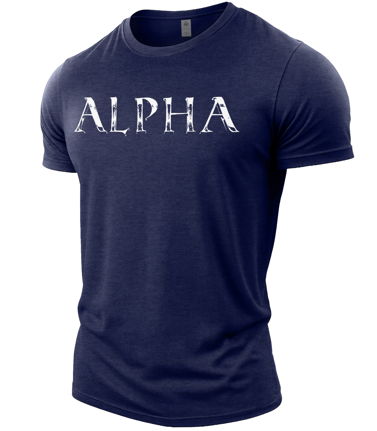 Heather Navy | Angle