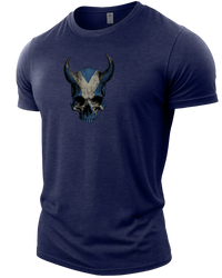 Heather Navy | Angle