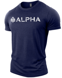 Heather Navy | Angle