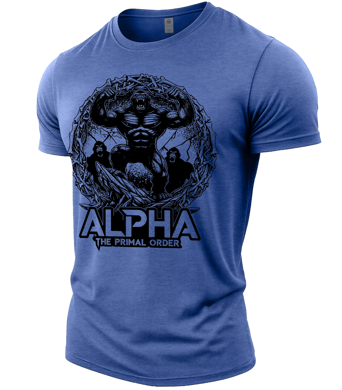 Heather Royal Blue | Angle