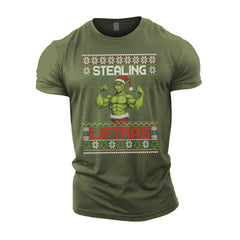 Stealing Liftmas - Gym T-Shirt