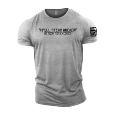 Full Steam Ahead - Gymtier Barbell Division Gym T-Shirt