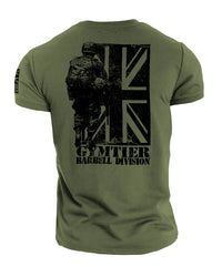 Gymtier Barbell Division - Choppa Gym T-Shirt 6 Pack