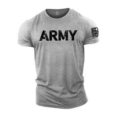 Army - Gymtier Barbell Division Gym T-Shirt