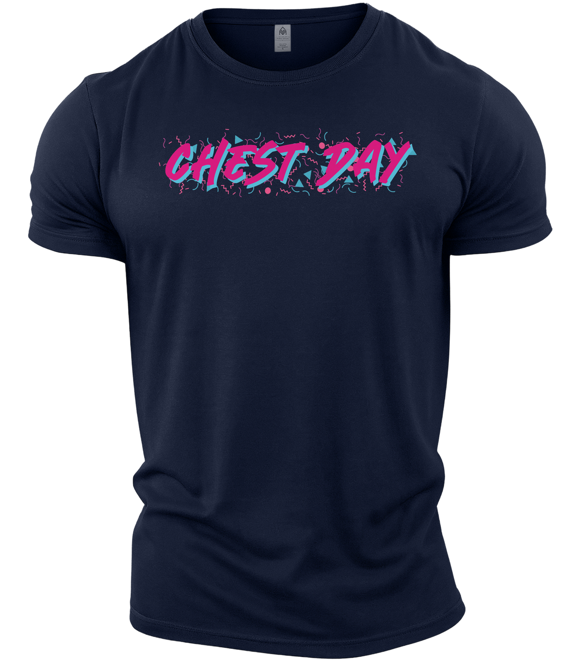 GYMTIER-RETROCHESTDAY-GD001 - NAVY