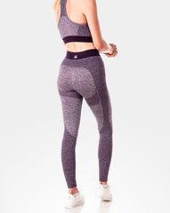 Womens Sculpt Purple Leggings