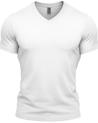 GYMTIER-VNECK-GD010 - WHIT