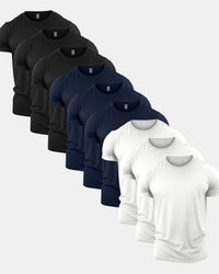 Standard Crew Neck T-Shirt 9 Pack