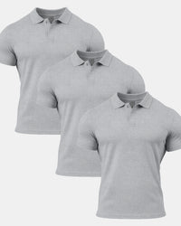 All Sport Grey Polo Shirt 3 Pack