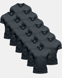 All Grey V-Neck 12 Pack