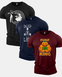 Halloween Gym T-Shirt 3 Pack