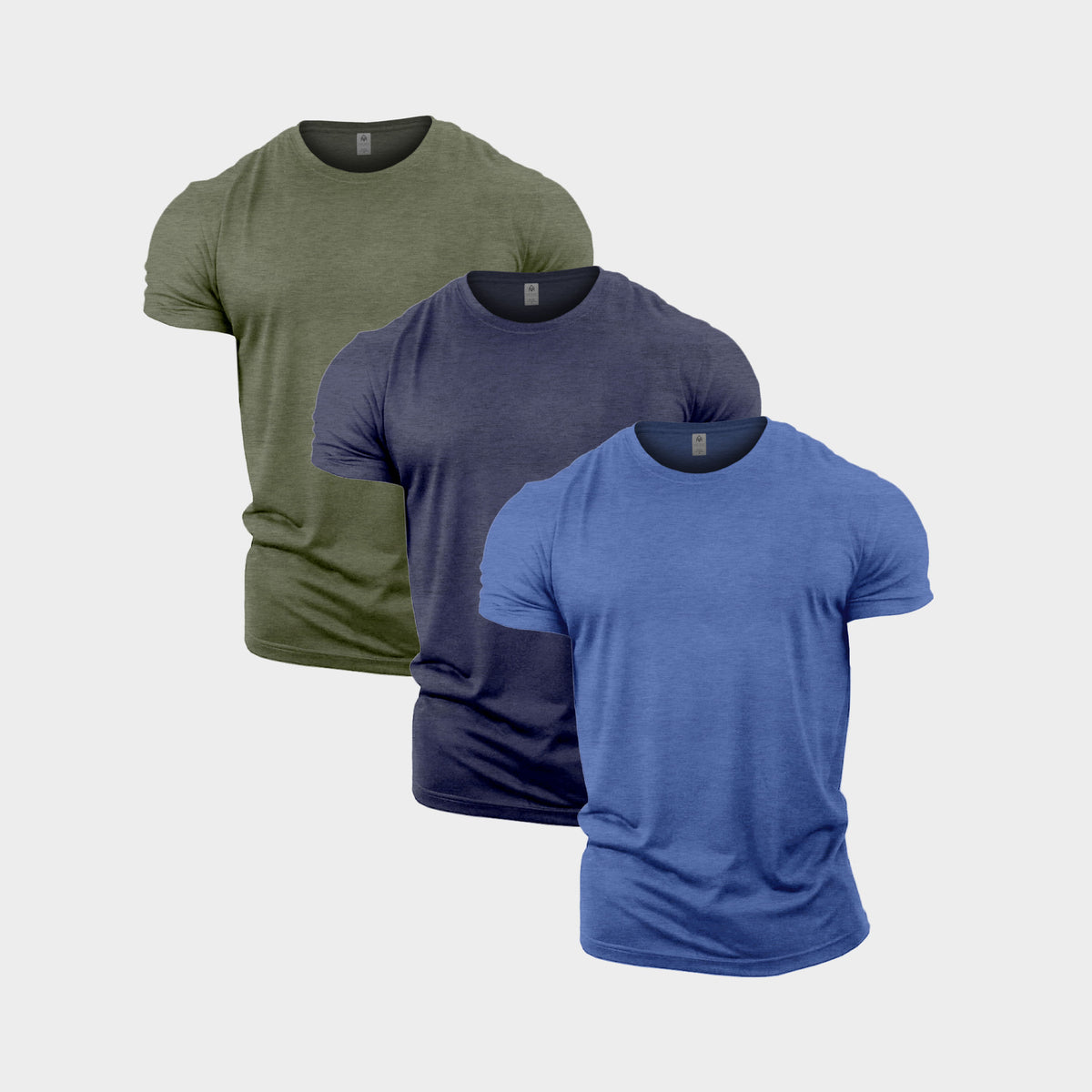 All Heather Crew Neck T-Shirt 3 Pack