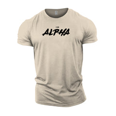 I AM ALPHA - Gym T-Shirt