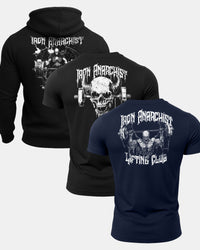 Iron Anarchist Hoodie & Tee 3 Pack