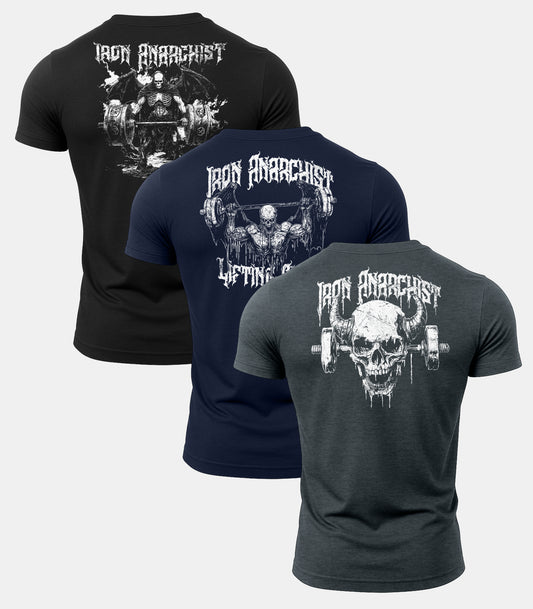 Iron Anarchist T-Shirt 3 Pack
