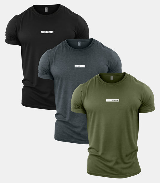Just Train T-Shirt 3 Pack