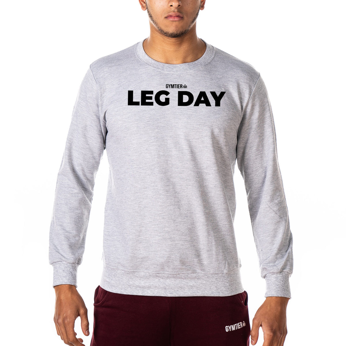 GYMTIER Leg Day - Gym Sweatshirt